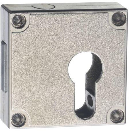 WILKA Buisframeslot 1438 | doornmaat: 45 mm | manchet 245 mm plat roestvrij staal | 1 stuk